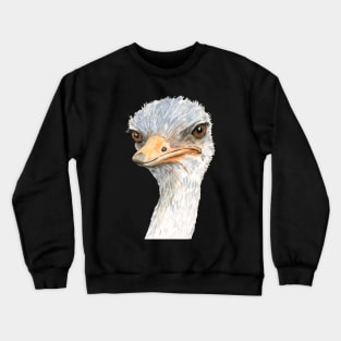 Disapproving Ostrich Crewneck Sweatshirt